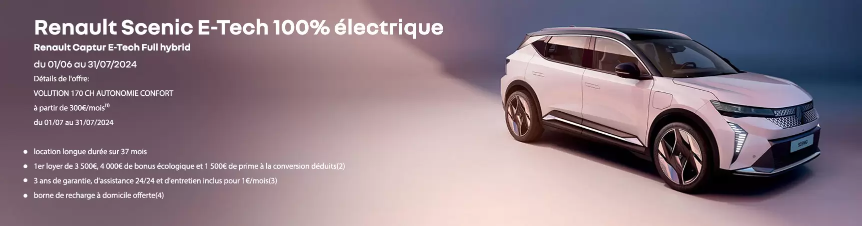 Renault Scenic E-Tech 100% électrique